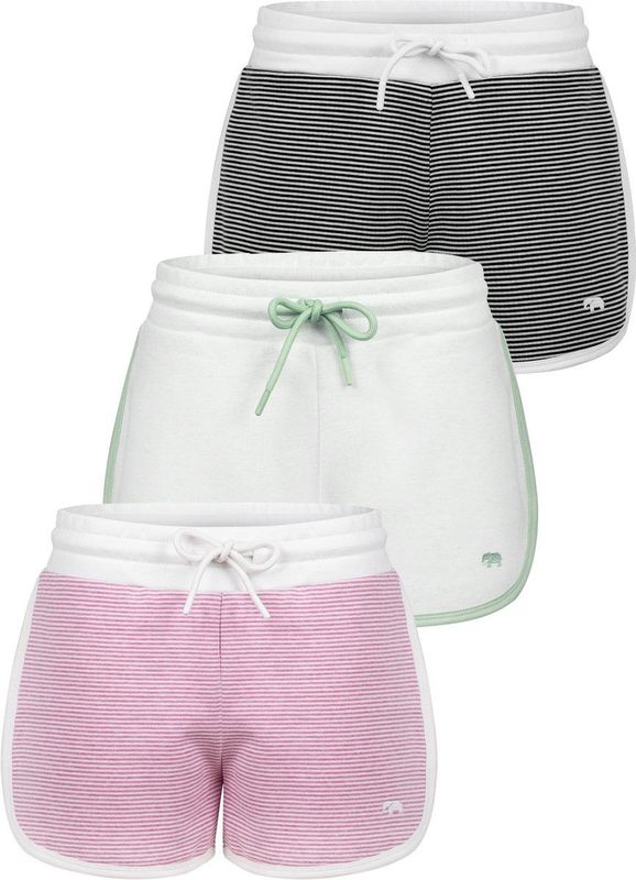 Felix Hardy - Jogger Short - Korte Broek - Zwart - 3 Pack Dames