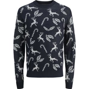 JACK&JONES - JJXMAS ANDREW KNIT CREW NECK - Heren - Gebreide truien