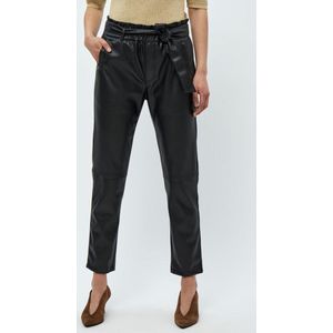 minus - Broek 'Jayda' - Zwart - Capri Broeken