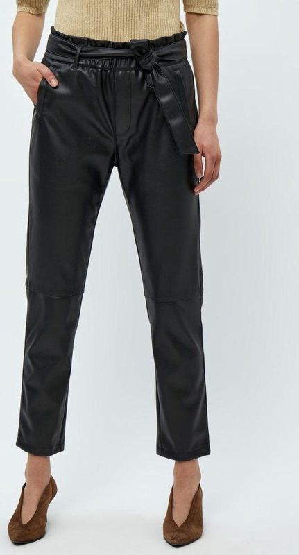 minus - Broek 'Jayda' - Zwart - Capri Broeken