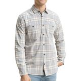 Tom Tailor - Overhemd - Ecru - Coruduroy Check