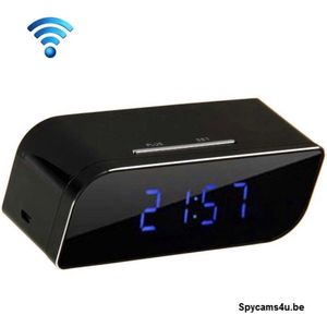 Wifi IP Spy wekker klok met verborgen camera Full HD 720P - spy camera - spy klok - spy cam