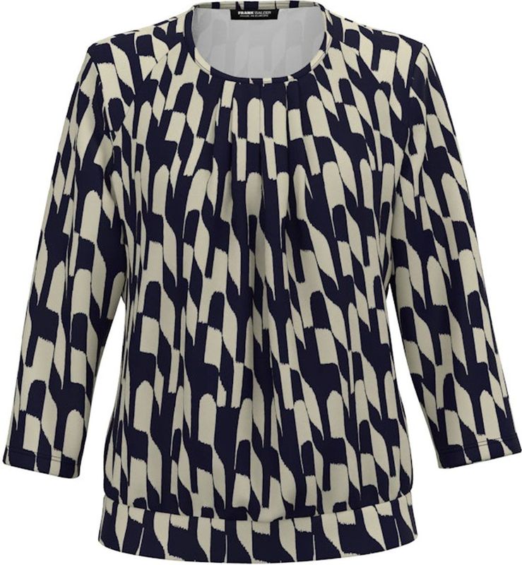 Frank Walder - NOS725423 - T-shirt - Zand - Lange Mouw