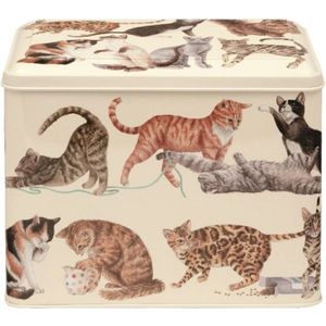 Emma Bridgewater Cats - Vershouddoos - Bewaarblik - Rechthoek - Poes