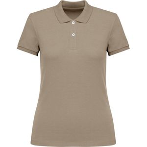 Native Spirit - Damespoloshirt - Gewassen Piqué - 100% Biologisch Katoen - Slim Fit