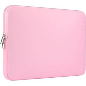 Tech Supplies | Neopreen Soft Sleeve Voor de Apple Macbook Air / Pro (Retina) 13 Inch - 13.3"" Laptop Case - Bescherming Cover Hoes - Roze