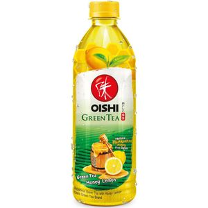 OISHI - Green Tea Honey Lemon Drink - 24 X 500 ML - Voordeelverpakking