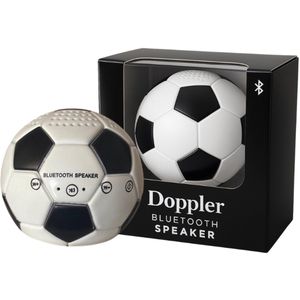 Doppler Zwart-Wit Mini Voetbalbal Bluetooth Speaker - Draadloze Muziek Box