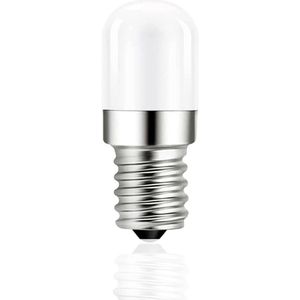 TOVBMUP 2-lamps LED koelkastlamp - E14 koelkastlamp - niet dimbaar - Geschikt voor koelkasten, zoutlampen, naaimachines - warm licht - 220V