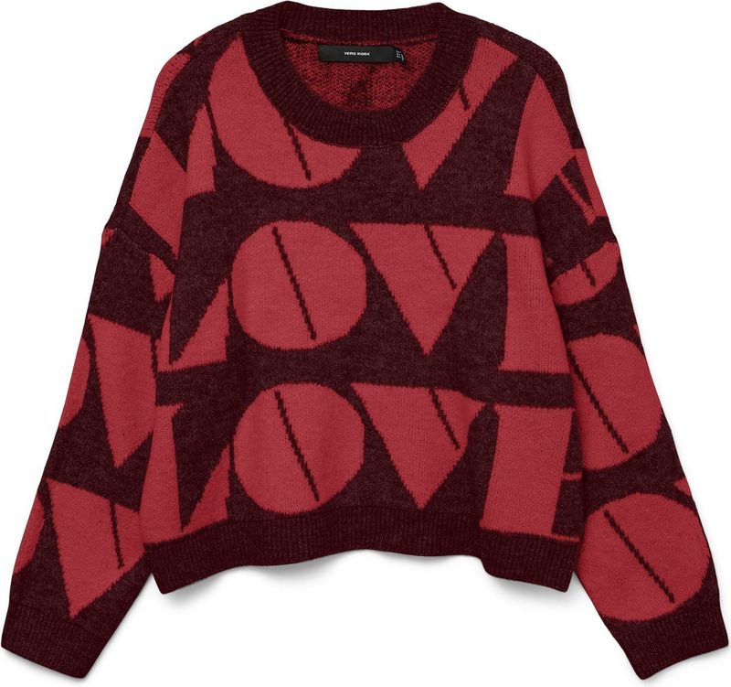 VERO MODA - VMLOVE LS O-NECK - Gebreide Pullover - Dames