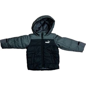 Puma kinder jas ( minicats padded jacket) 1 tot 2 jaar kleur puma black
