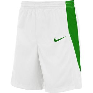 Nike team basketball stock short junior wit groen NT0202104, maat 164