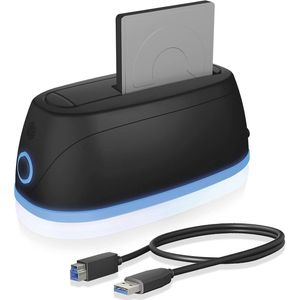 Gaming dockingstation voor SATA SSD/HDD - 2,5"" en 3,5"" harde schijven met USB 3.0 snelheid tot 5 Gbit/s