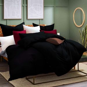 Dekbedovertrek - Beddengoed \ beddengoedset_, 4-Piece, Set of 2 Bed Linen 135 x 200 cm+ Pillowcase 80 x 80 cm