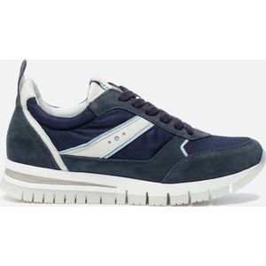 Aqa Aqa Sneakers blauw Suede - Maat 39