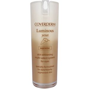 Coverderm Luminous Supreme Yeux / Verhelderende crème gel voor de oogcontour 15 ml
