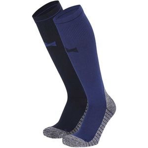 Xtreme Sockswear Compressie Sokken Hardlopen - 2 paar Hardloopsokken - Multi Blue - Compressiesokken - Maat 42/45