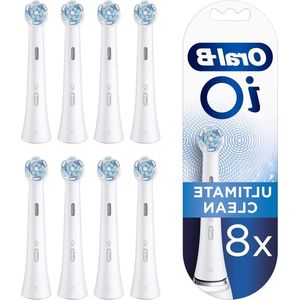 Ultimate Clean Opzetborstels Voor Elektrische Tandenborstel - Wit - Verpakking Van 8 Stuks - Geschikt Voor Brievenbus