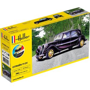 Heller - 1/43 Starter Kit Citroen 11 Cvhel56159 - modelbouwsets, hobbybouwspeelgoed voor kinderen, modelverf en accessoires