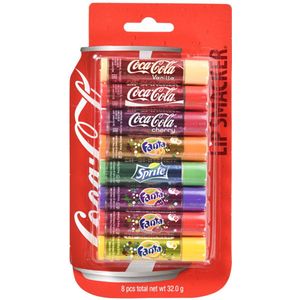 Lipsmacker Lip Balm Coca Cola Party Pack - 8 stuks