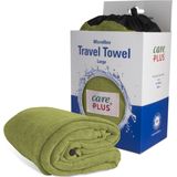 Care Plus Reishanddoek microvezel - Maat: large 75 x 150 cm - Groen - Travel Towel