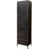 Tower living Paterno - Cabinet 1 dr 3 drws - 50x40x190