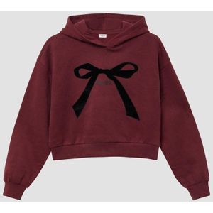Sweatshirt - Geborsteld - Oversized - Gevoerde Capuchon