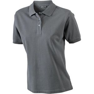 James and Nicholson Vrouwen/dames Klassieke Polo (Grafiet)