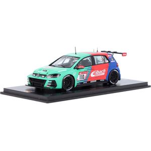 Volkswagen GTI TCR Spark Modelauto 1:43 2023 Emir Asari / Benjamin Cartery / Max Partl / Matthias