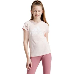 adidas Sportswear Essentials Big Logo Katoenen T-shirt - Kinderen - Roze- 140