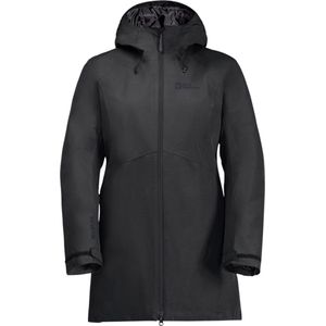 Jack Wolfskin Heidelstein Insulated Jacket Women - Outdoorjas - Dames - Zwart - Maat XL