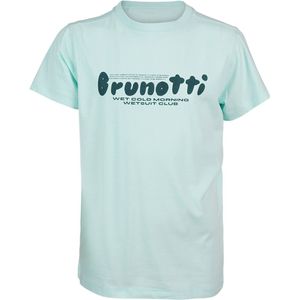Brunotti Jahny-Logo Jongens T-shirt - Groen, Blauw - 176