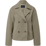 Buitenjas - Halflang Cabanjack - Wollook - Oversized Pasvorm - Jassen