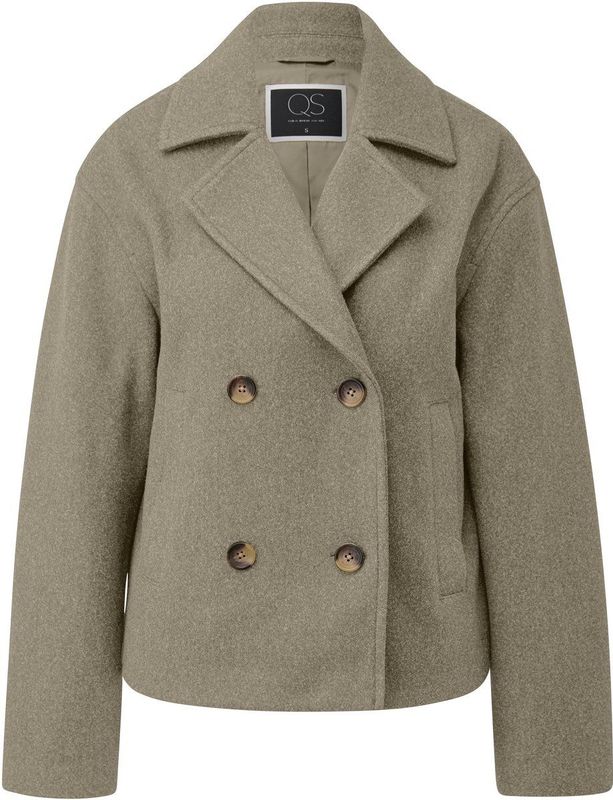 Buitenjas - Halflang Cabanjack - Wollook - Oversized Pasvorm - Jassen