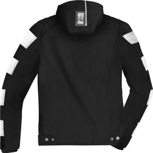 HolyFreedom - Prison - Motorjack - Zwart - Polyester - Met Beschermers