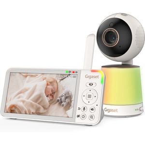 Gigaset - Baby 500 Video - Babyfoon - HD - Met Camera - Kleurennachtzicht - 5-inch Scherm