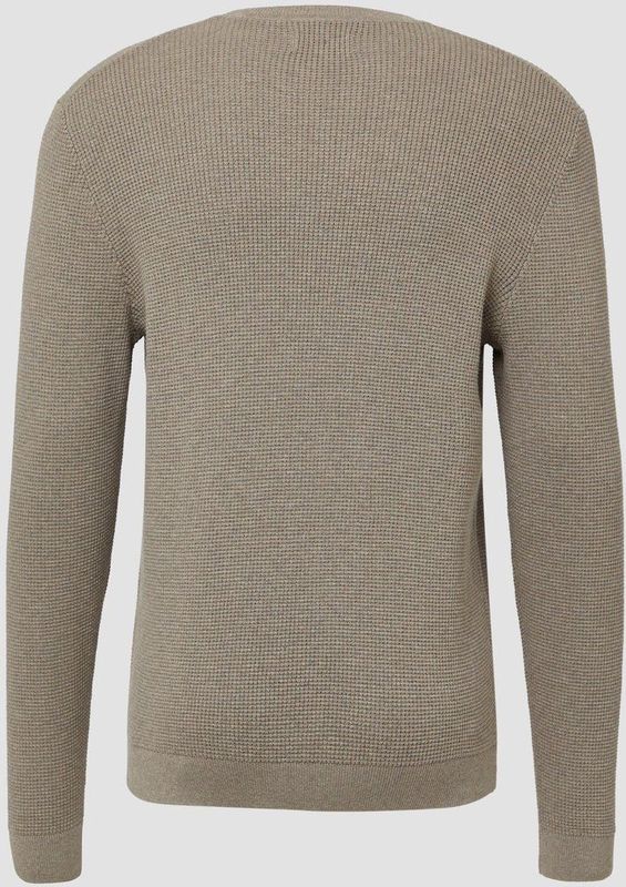Gebreide Pullover - Katoen - Met Ronde Hals - Casual Stijl