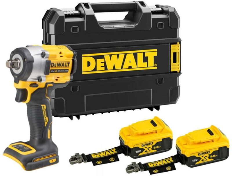 DeWALT - DCF921P2LRT-XJ - Slagmoersleutel - 18V - 2x Accu 5,0 Ah - LANYARD READY
