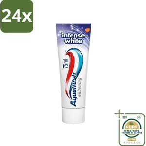 Aquafresh Tandpasta Intense White 75 ml - Voordeelverpakking - 24 stuks - Aquafresh - Intense White