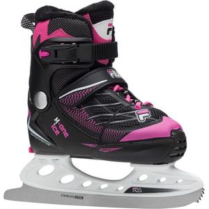 Fila - IJshockeyschaatsen - X One Ice - Girl - Meisjes - Schaatsen - Zwart - Roze - Maat 32-35