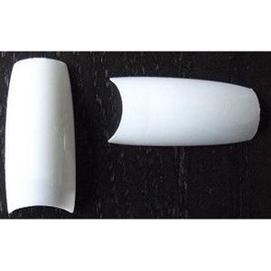 Nageltips wit 100 stuks, navulset