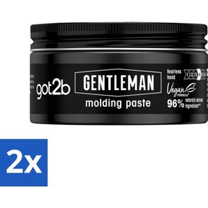 Got2B - Molding Paste - Gentleman - 100 ml - Voordeelverpakking - 2 stuks