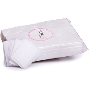 Care By Bema 900 Pluisvrije Katoenen Doekjes - Nail Wipes - Nail Cleaner - Remover Nageldoekjes - Nail Art