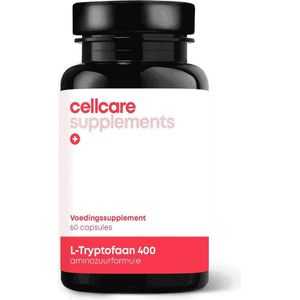 CellCare L-Tryptofaan 400 - 60 vcaps