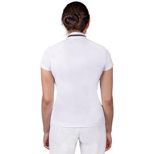 QHP Wedstrijdshirt Kae Wit - 34