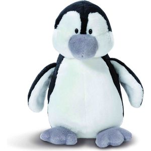 Nici Pinguin Pluche Knuffel - Zwart/Grijs - 20 cm