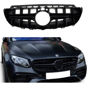 Mercedes E Klasse W213, S213 (2016-2020) AMG E63 Style Look Grill Glans Zwart