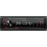 Kenwood KMM-DAB307 - USB-autoradio - DAB+/FM - Rood - 4x50 Watt