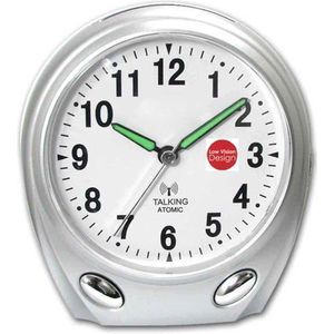 Nederlands Sprekende Wekker Analoog - Atomic Techniek