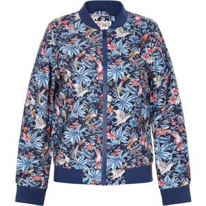 myMo ATHLSR Tussenjas  blauw / lichtblauw / watermeloen rood